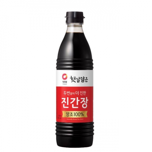 청정원 두번달여 더 진한 진간장 840ml