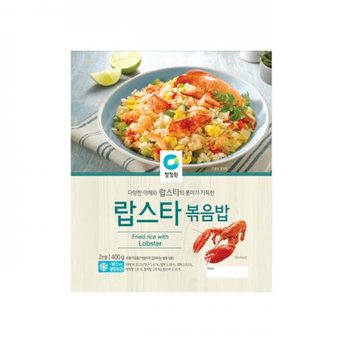 청정원 랍스터볶음밥 400g