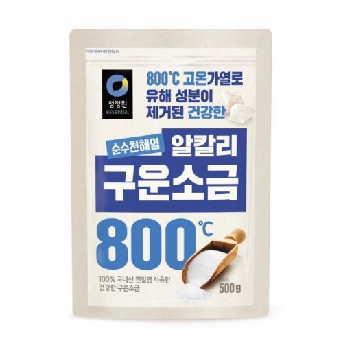 청정원 구운소금 500g