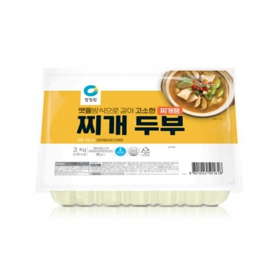 청정원 찌개두부 3kg