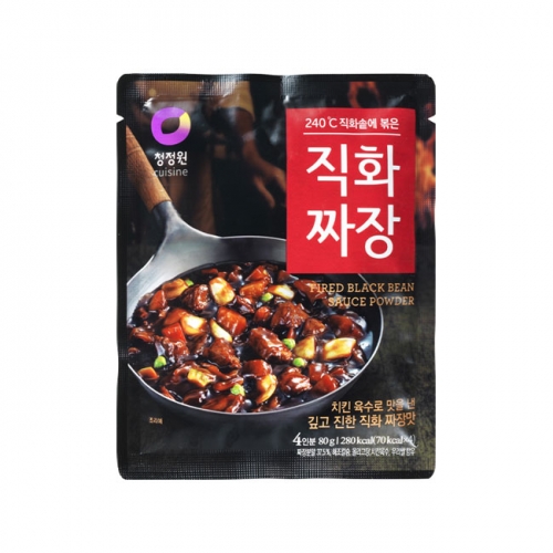 청정원 직화 짜장 분말 80g