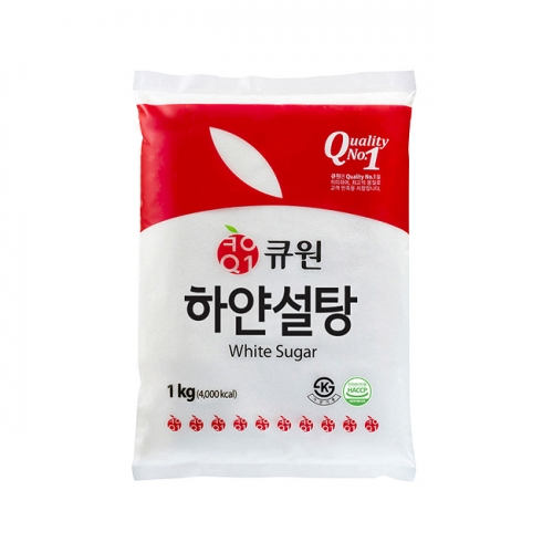 큐원 하얀설탕 1kg
