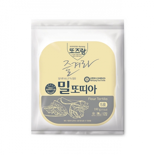 [알뜰상품] 남향 또즈랑 밀 5인치 또띠아 180g/ 소비기한 2024.06.23까지