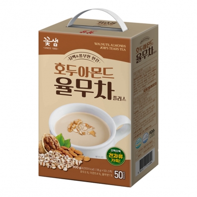 꽃샘 호두아몬드 율무차 플러스 50T