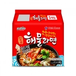 팔도 일품 해물라면 멀티 120g (5봉)