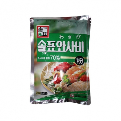 솔표 와사비분 200g