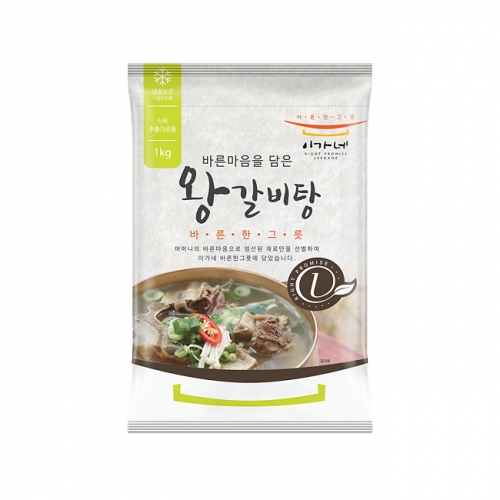 ★O2O상품★이가네 왕갈비탕 1kg