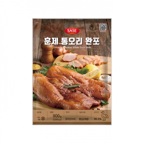 사세 훈제 통오리 완포 900g