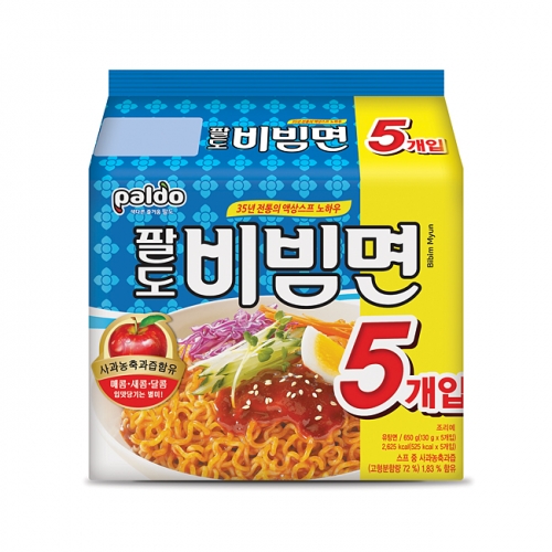 팔도 비빔면 130g (5봉)