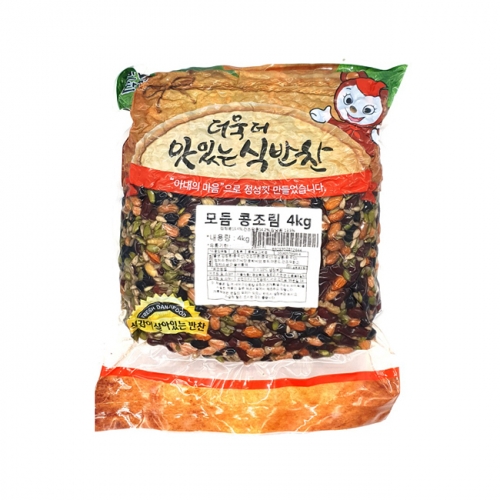 [한정수량] 서울식품 모듬콩조림 4kg