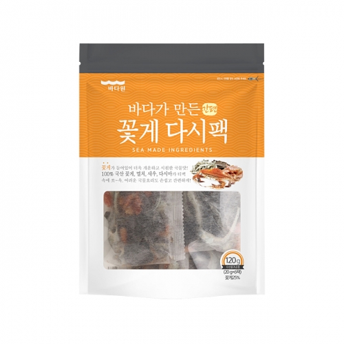 바다가만든꽃게다시팩 120g