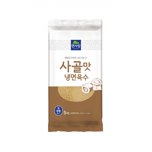 면사랑 사골맛 냉면육수 5kg