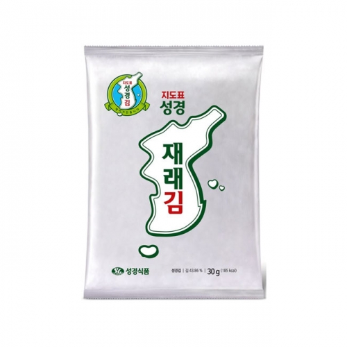 지도표 성경재래식 성경김 30g