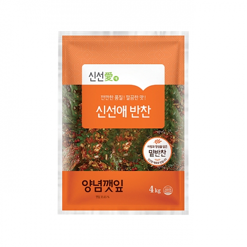 신선애 양념깻잎 4kg