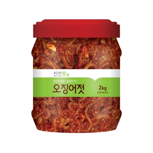 신선애 오징어젓 (용기) 2kg