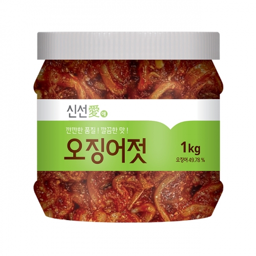 신선애 오징어젓 (용기) 1kg