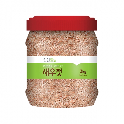 신선애 새우젓 (용기) 2kg