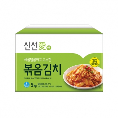 신선애 볶음 김치 5kg 업소용 대용량