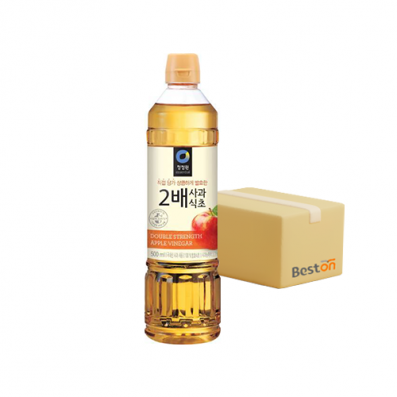 청정원 2배사과식초 500ml 1박스(24개입)