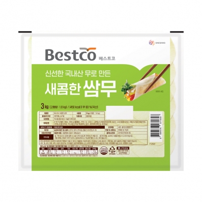 베스트코 새콤한 쌈무 3kg