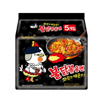 삼양 불닭볶음면 멀티 140g x 5