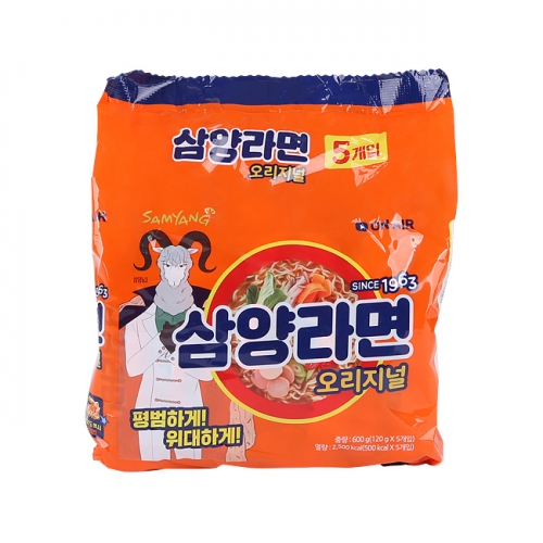 ★O2O상품★삼양라면 멀티 120g x 5