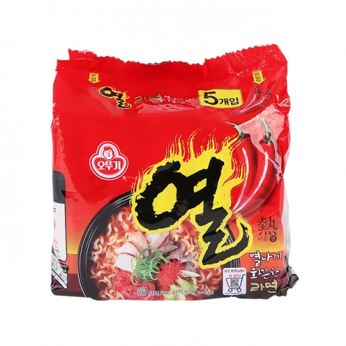 ★O2O상품★오뚜기 열라면 멀티 120g x 5