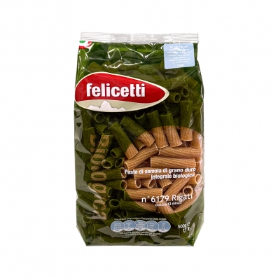펠리체티 유기농 통밀 리가티 500g