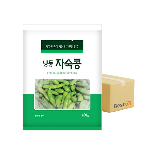 ★무료배송★ 냉동 자숙콩 450g 1박스(15개입)