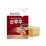 ★무료배송★베스트코 순후추 1kg (흑후추분말 100%) 1박스(10개입)