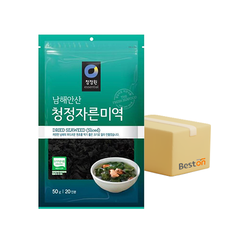 ★무료배송★ 청정원 청정자른미역 50g (20인분) 1박스(30개입)