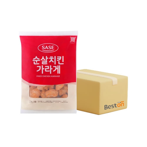 사세 순살치킨 가라아게/가라게 1kg 1박스(10개입)