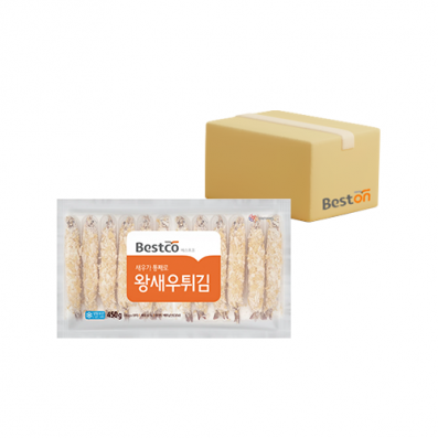 ★무료배송★ 베스트코 왕새우튀김 450g 1박스(7개입)