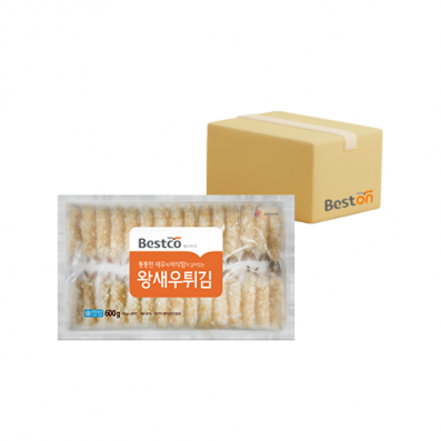 [무배] 베스트코 왕새우튀김 600g 1박스(6개입)