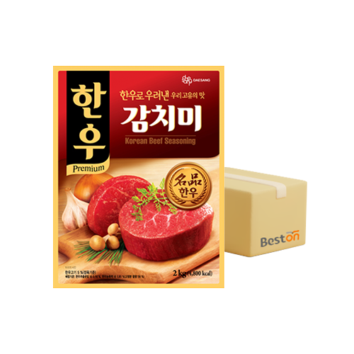 ★무료배송★ 대상 한우 감치미 2kg 1박스(6개입)