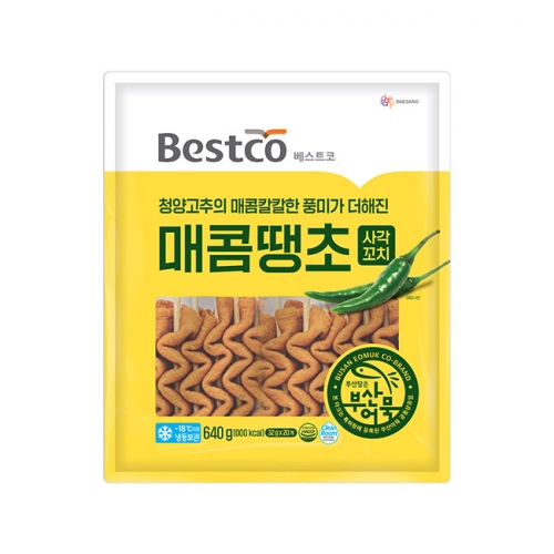 베스트코 매콤땡초꼬치어묵 640g