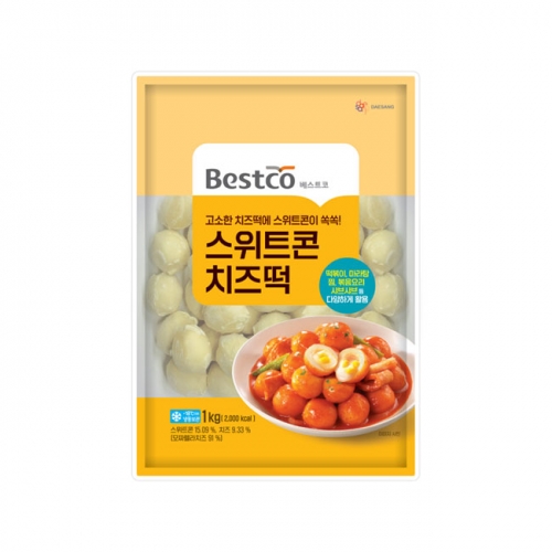 베스트코 스위트콘치즈떡 1kg