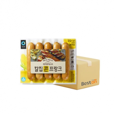 [무배] 청정원 리치 칼집 콘프랑크 300g 1박스(20개입)