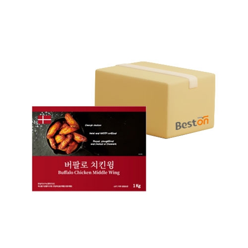 프리맥스 버팔로 치킨윙 1kg 1박스(10개입)