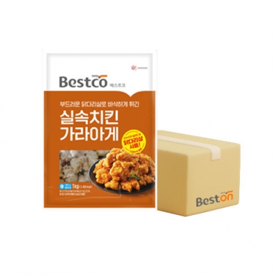 베스트코 실속치킨가라아게 1kg 1박스(10개입)