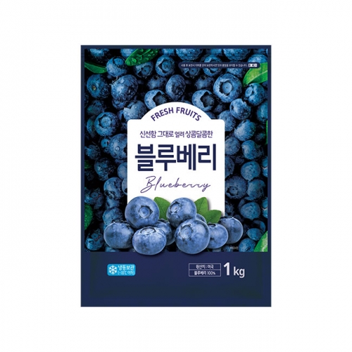 신선함 그대로 냉동 블루베리 1kg