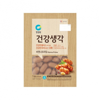 청정원 건강생각 비엔나 1kg