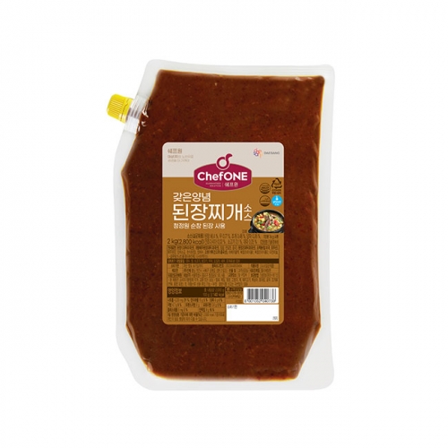 쉐프원 갖은양념 된장찌개소스 2kg