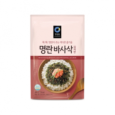 청정원 명란맛 바사삭김 김자반 500g