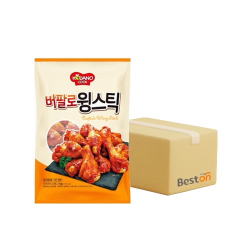 코다노 버팔로윙스틱 1kg 1박스(10개입)