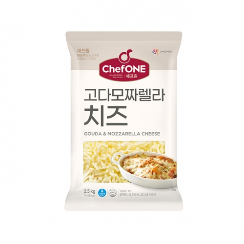 쉐프원 고다모짜렐라치즈 2.5kg