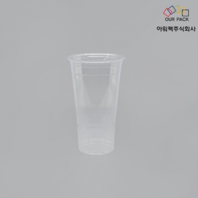 SK 수입) PET컵 22oz(무지,92Φ)