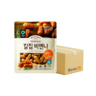 청정원 리치 칼집 비엔나300g 1박스(10개입)