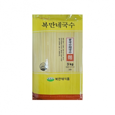 복만네 콩국수용 국수 3kg
