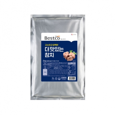 베스트코 더 맛있는 살코기 참치 2kg(파우치)
